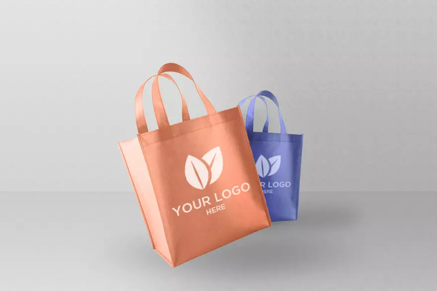 Download Mockup of paper shopping bags