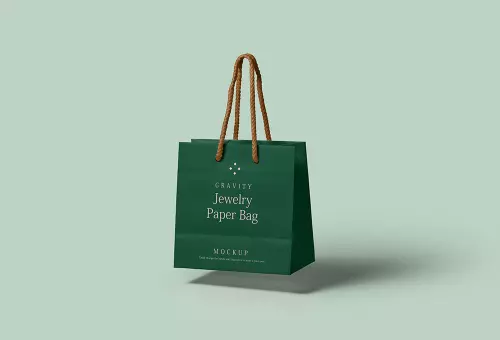 Shopping bag PSD mockup