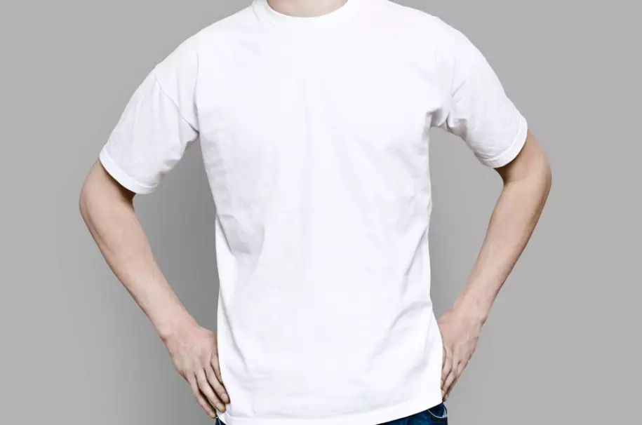 Man t-shirt PSD mockup