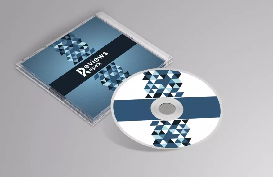 Download PSD mockup CD with case