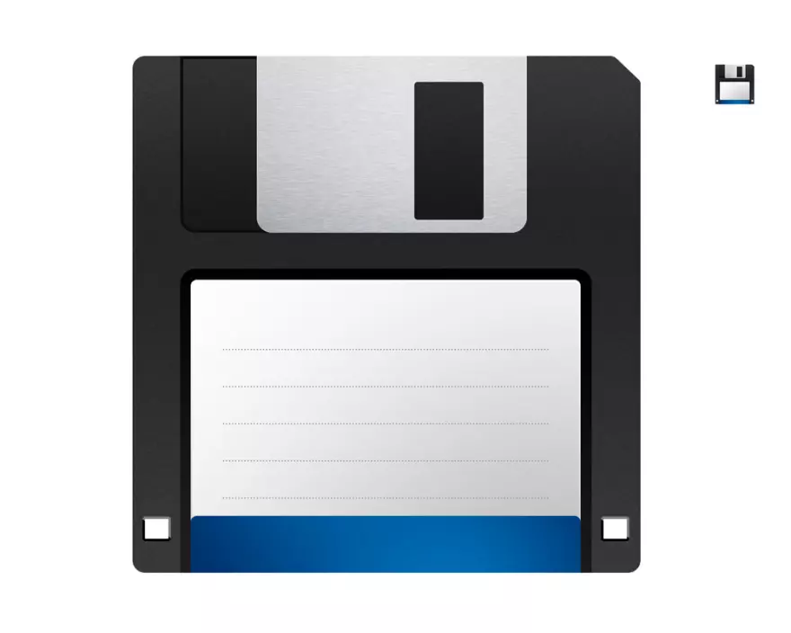 Download Floppy disk PSD mockup