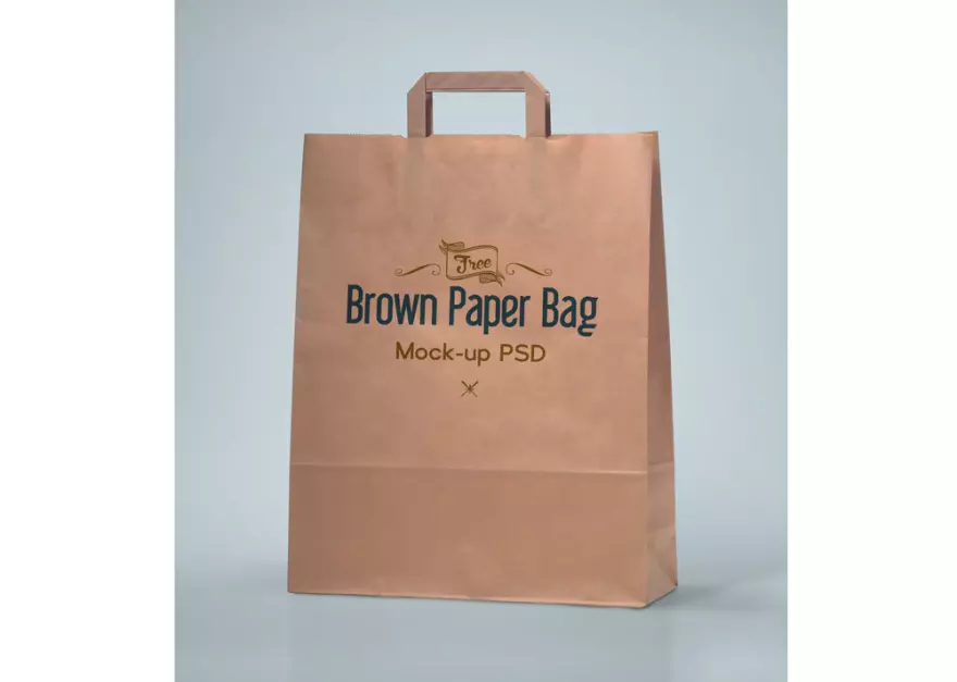 Download Paper bag mockup PSD