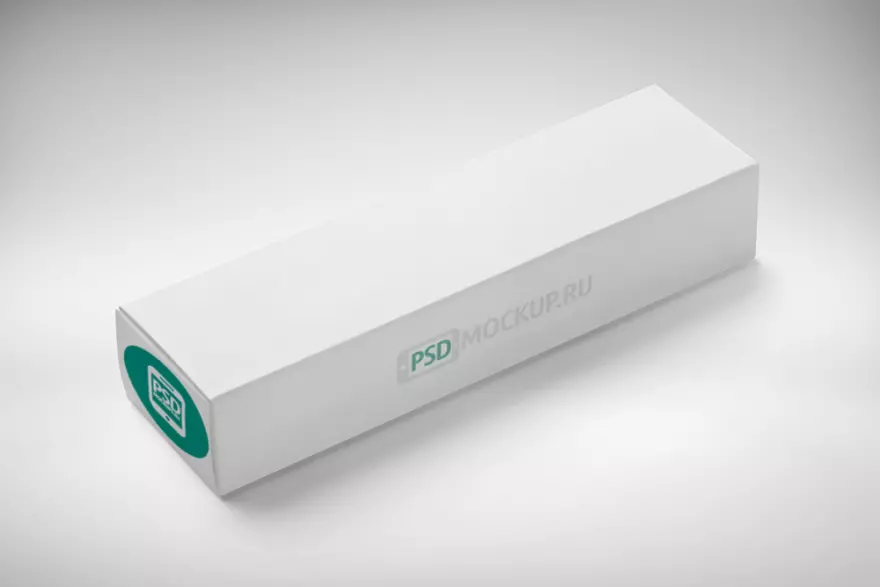 Download Box mockup PSD