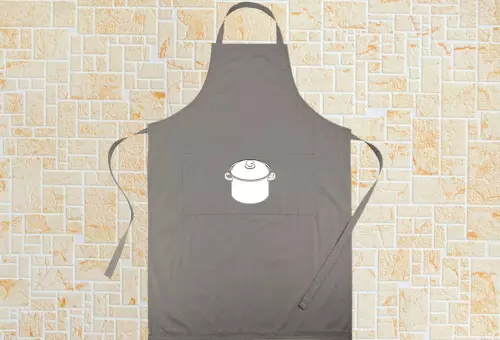Kitchen apron PSD mockup
