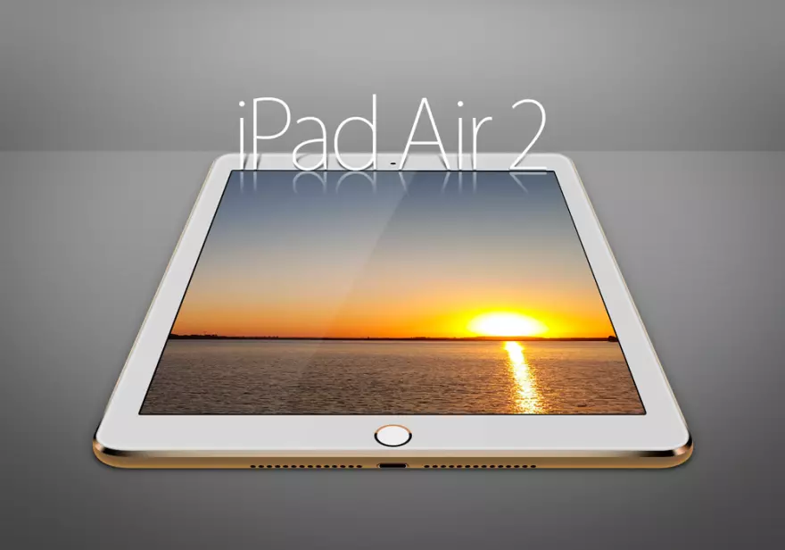 Download iPad with vertical lettering PSD mockup
