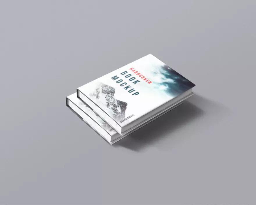 Download Book cover mockup PSD
