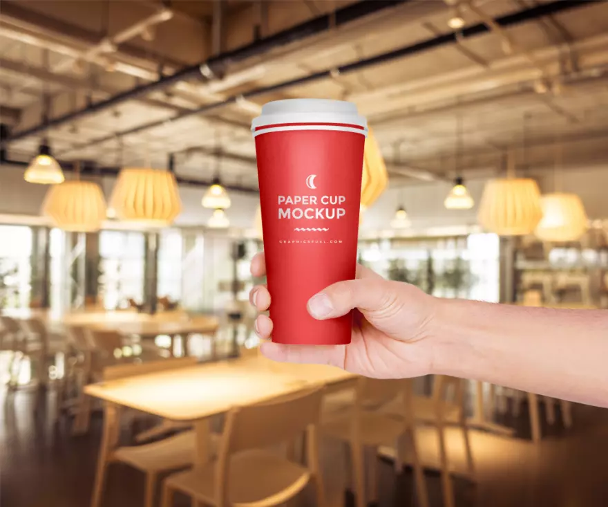 Download Coffee cup PSD mockup