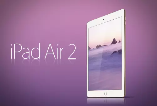 PSD mockup iPad Air 2