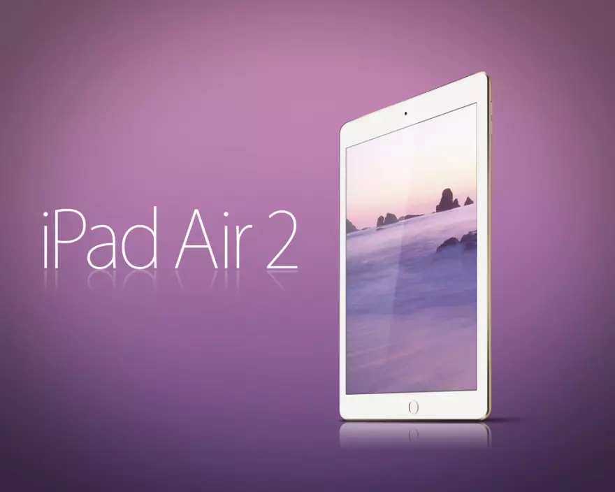 Download PSD mockup iPad Air 2