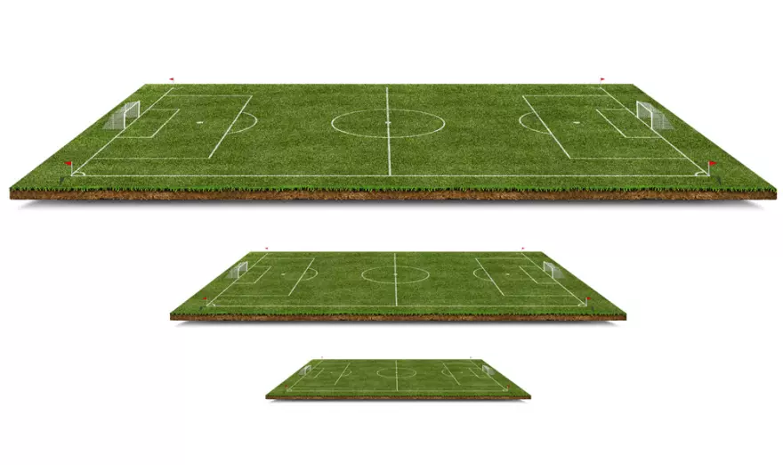 Скачать Football field layout