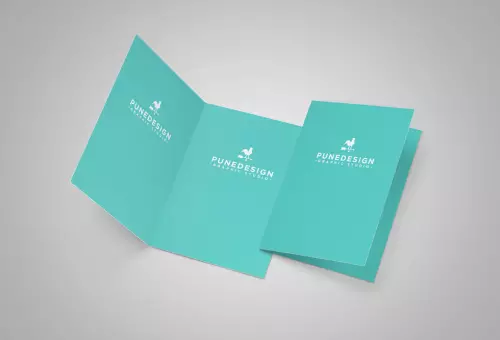 Two booklets PSD mockup