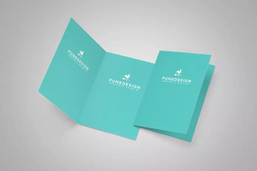 Download Two booklets PSD mockup