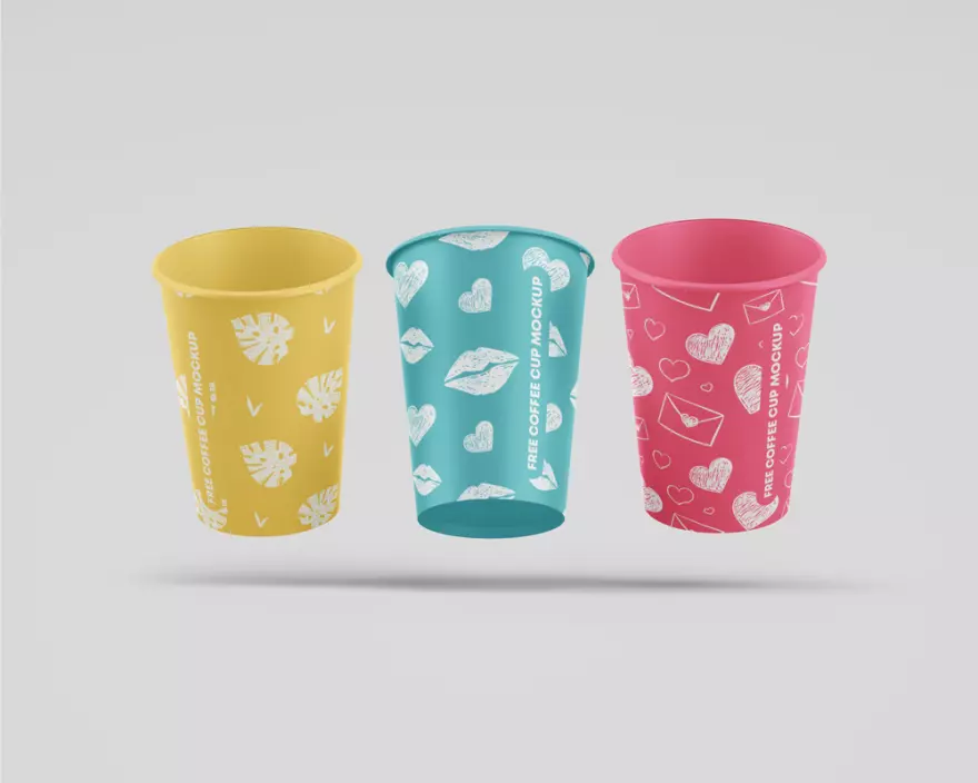 Download FREE cup PSD mockup