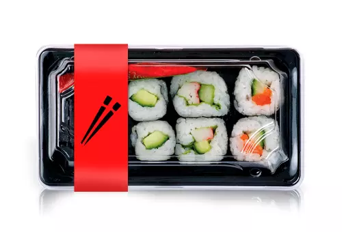 Sushi PSD mockup