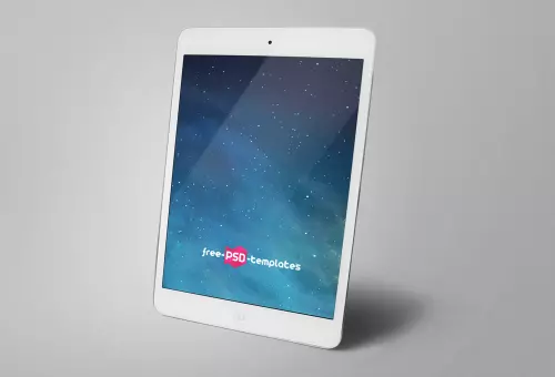 iPad PSD mockup