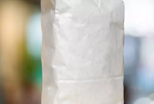 Flour bag mockup PSD