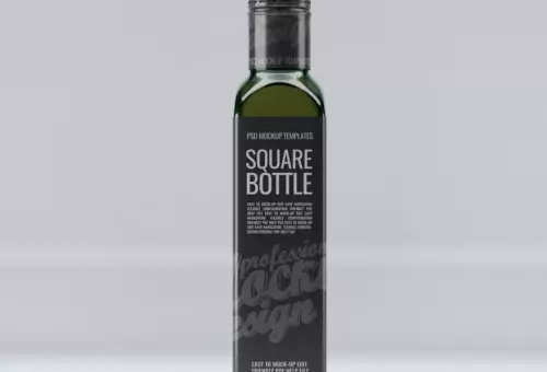 Bottle mockup PSD
