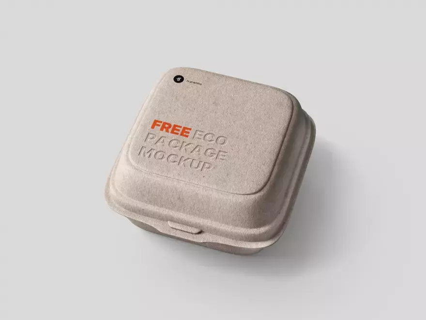 Download Burger packaging mockup